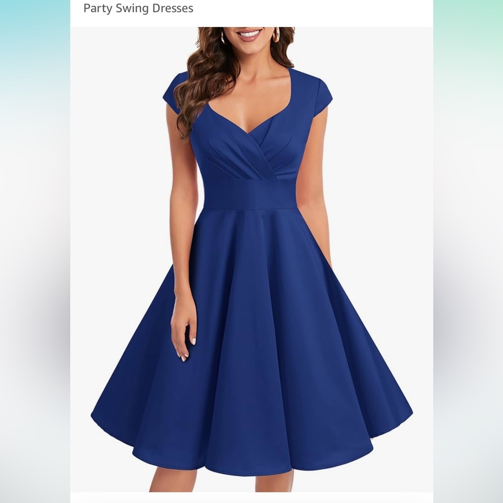 1950 tea dress style.